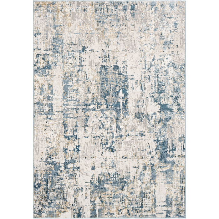 Trent Austin Design® Hoekstra Blue/Beige/Tan/Light Gray Rug & Reviews